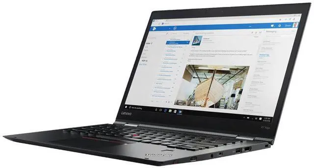 Alt view image 2 of 6 - Lenovo ThinkPad X1 Yoga 2nd Gen 14" WQHD IPS Intel Core i7-7600U 2.80 GHz up to 3.90 GHz 16GB DDR4 512GB SSD Intel HD Graphics 620 Windows 11 Pro Laptop Black  - 20JES0A400-I704