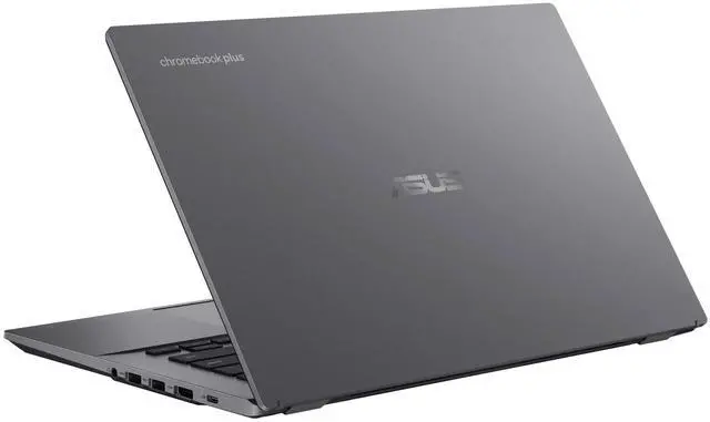 Alt view image 5 of 6 - ASUS Chromebook Plus CX3402CB 14" FHD Touch Intel Core i3-1215U 1.20 GHz up to 4.40 GHz 8GB 128GB UFS Intel UHD Graphics ChromeOS Laptop, Rocky Grey - CX3402CBA-WS388T-GR