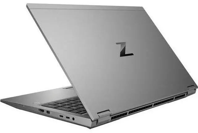 Alt view image 5 of 6 - HP ZBook Fury G8 Mobile Workstation 15.6" FHD Intel Core i7-11800H 2.30 GHz 16GB DDR4 512GB SSD NVIDIA Quadro T1200 Windows 11 Pro Laptop, Gray, Minor Scratches and Dents