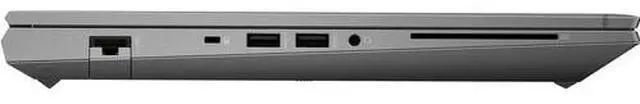 Alt view image 6 of 6 - HP ZBook Fury G8 Mobile Workstation 15.6" FHD Intel Core i7-11800H 2.30 GHz 16GB DDR4 512GB SSD NVIDIA Quadro T1200 Windows 11 Pro Laptop, Gray, Minor Scratches and Dents