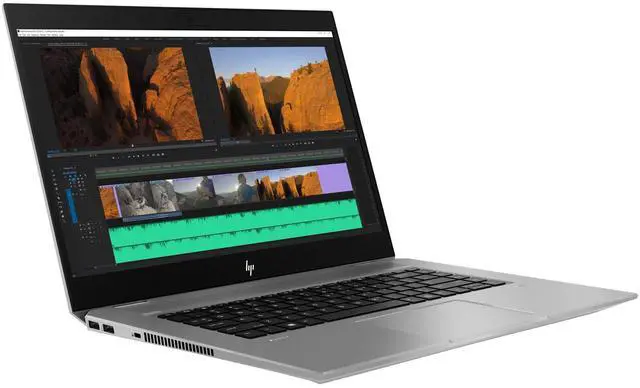 Alt view image 3 of 6 - HP ZBook Studio G5 Mobile Workstation 15.6" FHD Intel Core i7-9850H 2.60 GHz up to 4.60 GHz 32GB DDR4-2666 RAM 512GB SSD Quadro P1000 Windows 11 Pro Laptop, Gray - 9AP10UC-I001