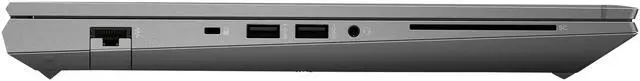 Alt view image 5 of 6 - HP ZBook Fury 15 G7 Mobile Workstation 15.6" FHD Intel Core i7-10850H 2.7GHz up to 5.1GHz 64GB DDR4 512GB SSD NVIDIA Quadro T2000 with Max-Q Design Windows 11 Pro Laptop, Gray - 2Q2T5UP-I008
