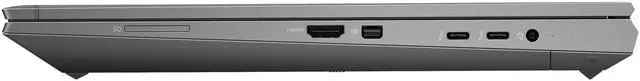 Alt view image 6 of 6 - HP ZBook Fury 15 G7 Mobile Workstation 15.6" FHD Intel Core i7-10850H 2.7GHz up to 5.1GHz 64GB DDR4 512GB SSD NVIDIA Quadro T2000 with Max-Q Design Windows 11 Pro Laptop, Gray - 2Q2T5UP-I008
