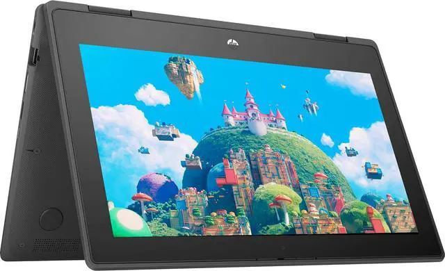 Main image of HP ProBook x360 11 G6 EE 11.6" Intel Core i3-10110Y 1GHz up to 4GHz 8GB LPDDR3 128GB SSD Intel UHD Graphics Windows 11 Pro Laptop, Black - 7QT12AV-I001