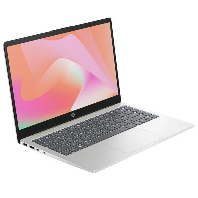 Alt view image 3 of 5 - HP 14z-em000 14" AMD Athlon Silver 7120U 2.4 GHz up to 3.5 GHz 8GB DDR4 256GB PCIe NVMe M.2 SSD AMD Radeon Graphics Windows 11 Home Laptop, Gold - 78F83AV-I240