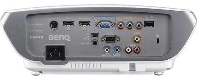 Alt view image 5 of 6 - BenQ HT4050 Full HD DLP Home Theater Projector, 2,000 Lumens (ANSI), 1.15 to 1.86:1 Throw Ratio, Rec. 709 Cinematic Color Reproduction