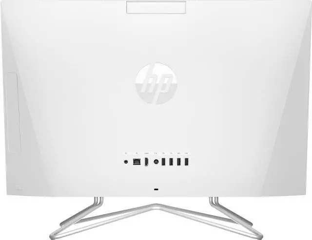 Alt view image 6 of 6 - HP 24-DF1046 23.8" FHD Intel Core i3-1115G4 3.0 GHz up to 4.1 GHz 8GB DDR4 256GB PCIe NVMe M.2 SSD Intel UHD Windows 11 Home All-in-One Desktop, White, Minor Scratches and Dents