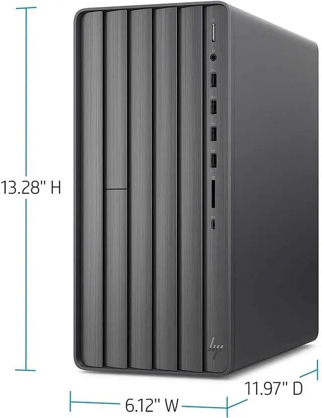 Alt view image 5 of 5 - HP ENVY TE01-5049 Intel Core i7-14700 2.10 GHz up to 5.40 GHz 16GB DDR4-3200 SDRAM 1.5TB HDD +512GB PCIe NVMe M.2 SSD Intel UHD Graphics Windows 11 Home Desktop - 9Z0R2AA