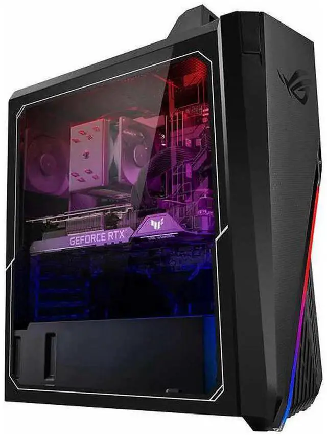 Alt view image 2 of 5 - ASUS ROG Strix GT15 G15 Intel Core i7-12700 2.1 GHz up to up to 4.9 GHz 32GB DDR4 1TB SSD NVIDIA GeForce RTX 3070 Windows 11 Home Gaming Desktop, Black - G15CF-IS778