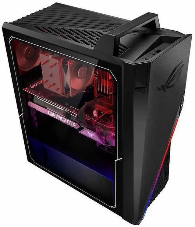 Alt view image 3 of 5 - ASUS ROG Strix GT15 G15 Intel Core i7-12700 2.1 GHz up to up to 4.9 GHz 32GB DDR4 1TB SSD NVIDIA GeForce RTX 3070 Windows 11 Home Gaming Desktop, Black - G15CF-IS778