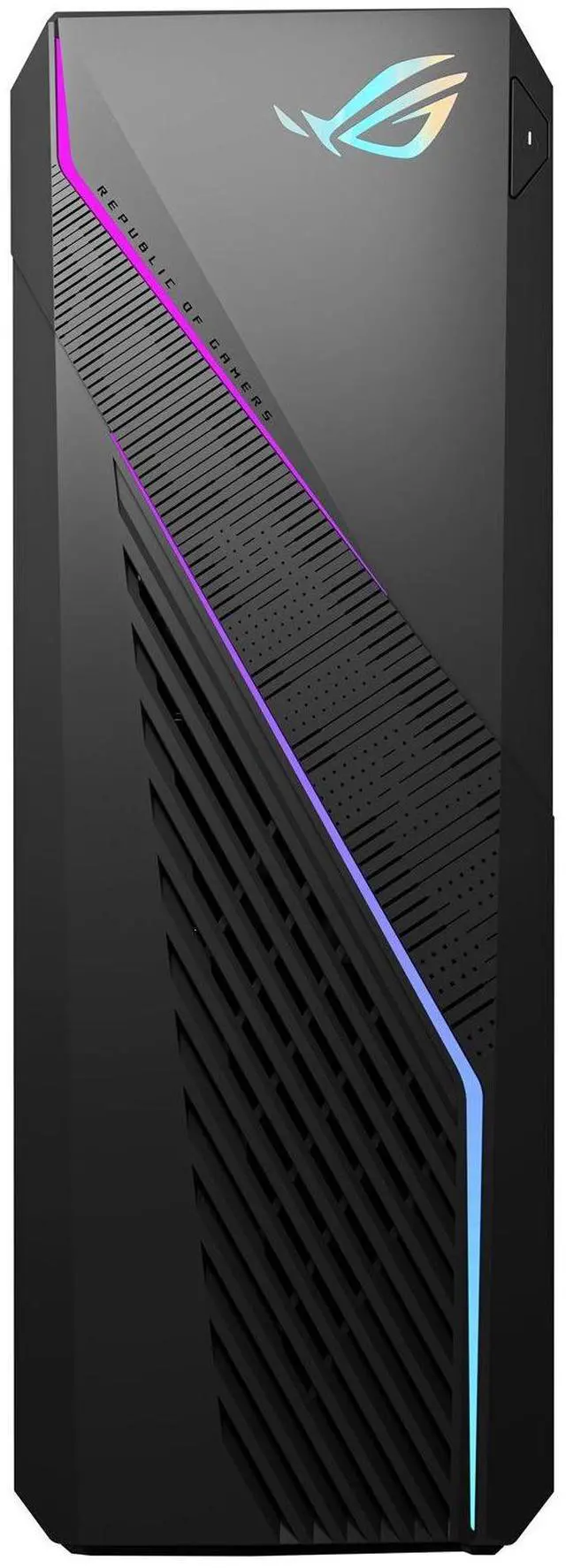 Alt view image 4 of 6 - ASUS ROG Strix G16CH Intel Core i7-13700F 2.1 GHz up to 5.1 GHz 16GB DDR4 1TB SSD NVIDIA GeForce RTX 4060 Ti Windows 11 Home Gaming Desktop, Gray - G16CH-DH764TI