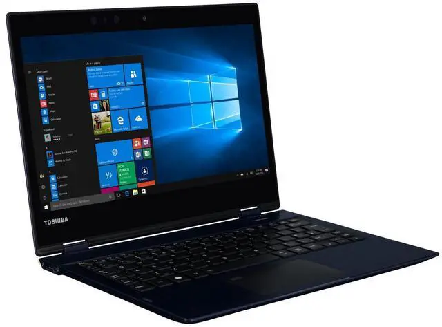 Alt view image 2 of 6 - Toshiba DynaBook Portege X20W-E-13J 12.5" FHD Intel Core i7-8650U 1.9 GHz 16GB RAM 512GB SSD Intel UHD Graphics 620 Windows 11 Pro Laptop, Navy Blue - PRT23UB_DB