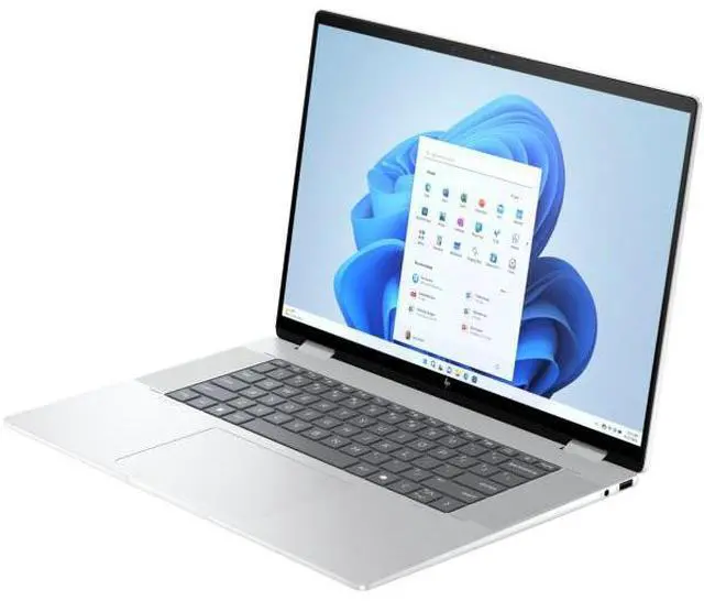 Alt view image 2 of 6 - HP Envy x360 16-ac0013dx 16" WUXGA Touch Intel Core Ultra 5 125U 1.3 GHz up to 4.3 GHz 16GB RAM 512GB SSD Intel Graphics Windows 11 Home 2-in-1 Laptop, Silver - 9S1R5UA
