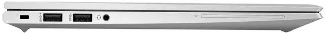 Alt view image 5 of 5 - HP EliteBook 845 G8 14" FHD AMD Ryzen 5 PRO 5650U 2.3 GHz up to 4.2 GHz 16 GB DDR4 256 GB SSD AMD Radeon Graphics Windows 11 Pro Laptop, Silver, Minor Scratches and Dents - 5R6C2UC-I002