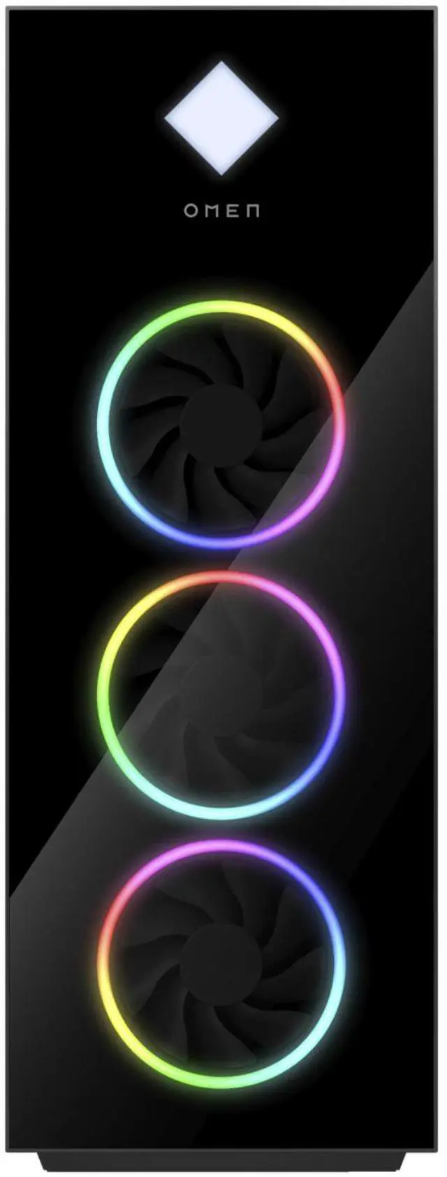 Alt view image 2 of 5 - HP OMEN 45L GT22-2000t Intel Core i9-14900K 3.2 GHz up to 6.0 GHz 64GB DDR5 2TB SSD  Nvidia GeForce RTX 4090 Windows 11 Home Gaming Desktop, Black - 89B98AV-V013