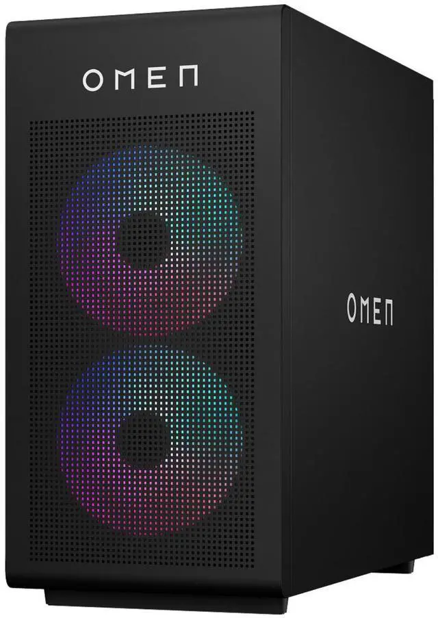 Alt view image 3 of 3 - HP OMEN 35L GT16-0000M AMD Ryzen 7 8700G 4.2 GHz up to 5.1 GHz 16GB DDR5 1TB SSD NVIDIA GeForce RTX 5070 Windows 11 Home Gaming Desktop, Black - 9X560AV-V006