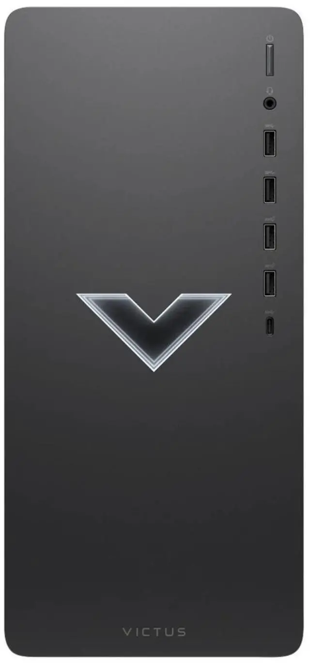 Alt view image 4 of 4 - HP Victus TG02-2000T Intel Core i7-14700F 1.5 GHz up to 5.4 GHz 32 GB DDR4 256 GB SSD NVIDIA GeForce RTX 4060 Windows 11 Home Gaming Desktop, Gray, Minor Scratches and Dents - 8S0B5AV-V045