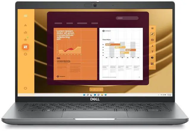 Main image of Dell Latitude 5450 14" FHD IPS Touch Intel Core Ultra 5 135U vPro 1.60 GHz up to 4.40 GHz 16GB DDR5 512GB SSD Intel Graphics FP Reader, NO OS, Gray New Damaged Box - 5450Ultra5