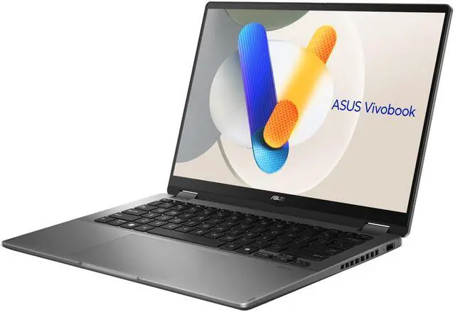 Alt view image 3 of 5 - ASUS Vivobook 14 (TP3407) 14" WUXGA Touch Intel Core Ultra 7 256V 2.2 GHz up to 4.8 GHz 16GB 1TB Intel Arc 140V Graphics Windows 11 Home Laptop, Matte Gray - TP3407SA-DS74T