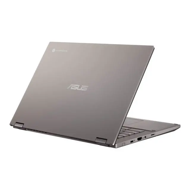 Alt view image 5 of 5 - ASUS Chromebook CX34 14" WUXGA Intel Core i5-1235U 1.3 GHz up to 4.4 GHz 16GB 256GB SSD Intel Iris Xe Graphics ChromeOS Laptop, Zinc, Minor Scratches and Dents - CX3401FBA-YZ566T-S