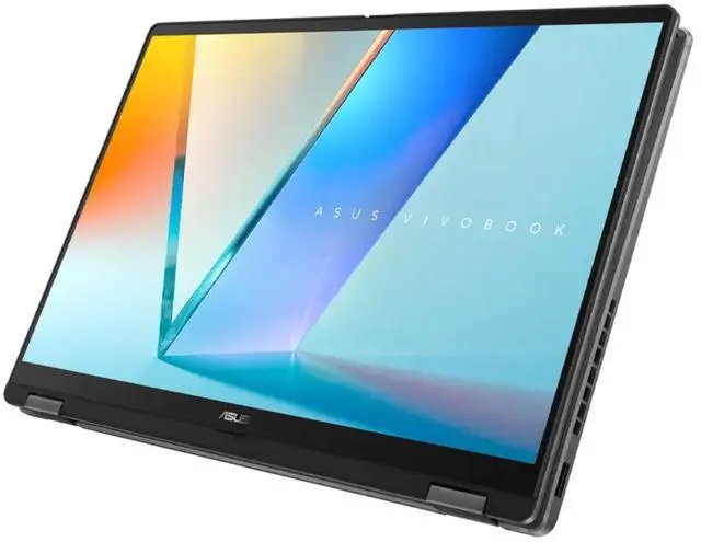 Alt view image 5 of 6 - ASUS Vivobook Flip 14" OLED Touchscreen Copilot+ Intel Core Ultra 7 256V 2.2 GHz 16GB RAM 1TB SSD Intel Arc Graphics Windows 11 Home Laptop, Gray, Minor Scratches and Dents - TP3407SA-DS74T