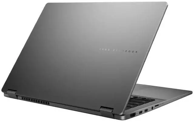 Alt view image 6 of 6 - ASUS Vivobook Flip 14" OLED Touchscreen Copilot+ Intel Core Ultra 7 256V 2.2 GHz 16GB RAM 1TB SSD Intel Arc Graphics Windows 11 Home Laptop, Gray, Minor Scratches and Dents - TP3407SA-DS74T