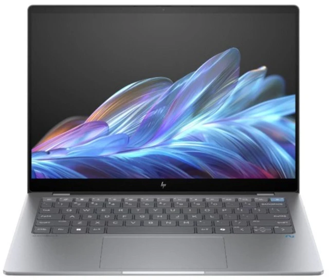 Main image of HP OmniBook X 14-fe0000ca 14" 2.2K Touch Snapdragon X Elite X1E-78-100 up to 3.4 GHz 16GB RAM 512GB SSD Qualcomm Adreno Windows 11 Home Laptop, Gray - A2PJ5UA