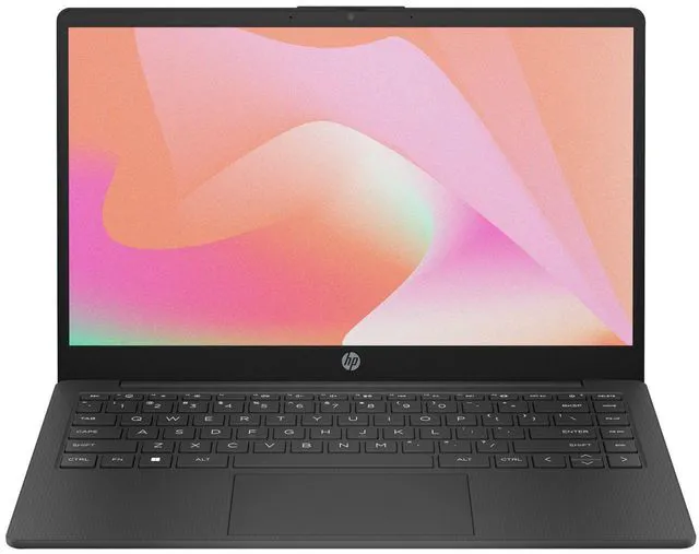 Main image of HP 14z-em000 14" Touch AMD Ryzen 7 7730U 2.0 GHz up to 4.5 GHz 16GB DDR4 1TB SSD AMD Radeon Graphics Windows 11 Home Laptop, Black, With minor scratches and dents - AX6B8AV-I020