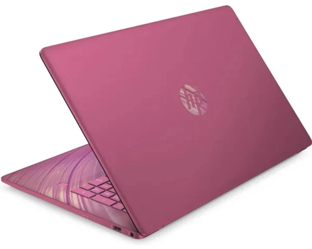 Alt view image 3 of 5 - HP 15-fd0038ds 15.6" FHD Touchscreen Intel N200 1.80 GHz up to 3.7 GHz 4 GB DDR4 128 GB UFS Intel UHD Graphics Windows 11 Home Laptop, Plum - BR3Y7UA