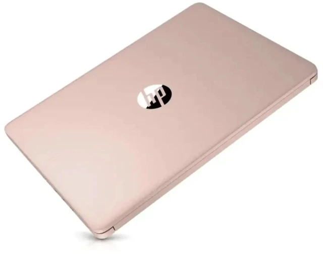 Alt view image 5 of 5 - HP 14-dq6015dx 14" Intel N150 0.8 GHz up to 3.6 GHz 4 GB 128 GB UFS Intel Graphics Windows 11 Home Laptop, Rose Gold - B7FS4UA-I021