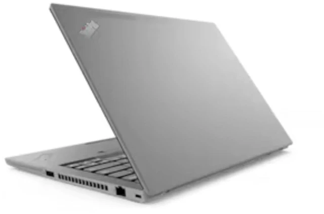 Alt view image 4 of 5 - Lenovo ThinkPad T14 Gen 2 14" FHD Intel Core i5-1145G7 2.60 GHz up to 4.40 16 GB DDR4 256 GB SSD Intel Iris Xe Graphics Windows 11 Pro Laptop, Gray, With minor scratches and dents - 20W1S9J400-I041