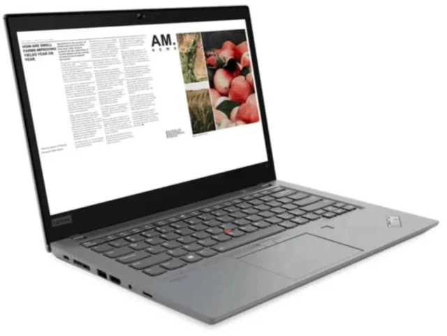 Alt view image 2 of 5 - Lenovo ThinkPad T14 G2 14" FHD IPS Intel Core i5-1145G7 2.60 GHz up to 4.40 GHz 16GB DDR4 256GB SSD Intel Iris Xe Graphics Windows 11 Pro Laptop, Gray, With minor scratches and dents - 20W1S9J400-I040