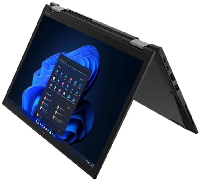 Alt view image 3 of 6 - Lenovo ThinkPad X13 Yoga G3 13.3" WUXGA Intel Core i5-1245U 1.6 GHz 16GB RAM 256GB SSD Intel Iris Xe Graphics Windows 11 Pro Laptop, Black, Minor Scratches and Dents