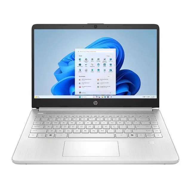 Alt view image 5 of 5 - HP 14-dq3500nr 14" Intel Celeron N4500 1.10 GHz up to 2.8 GHz 4 GB DDR4 64 GB eMMC Intel UHD Graphics Windows 11 Home Laptop, Natural Silver - B6JT9UA