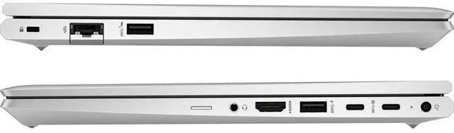 Alt view image 5 of 5 - HP ProBook 445 G10 14" FHD Touchscreen AMD Ryzen 3-7330U 2.3 GHz up to 4.3 GHz 8 GB DDR4 256 GB SSD AMD Radeon Graphics Windows 11 Pro Laptop, Silver - 70Z72AV-I030