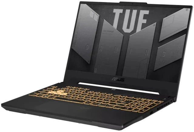 Alt view image 3 of 6 - ASUS TUF Gaming F15 15.6" FHD IPS Intel Core i7-12700H 2.3 GHz 16GB DDR4 512GB SSD NVIDIA GeForce RTX 3050 Windows 11 Home Gaming Laptop, Black, Minor Scratches and Dents - FX507ZC4-DS71-CA