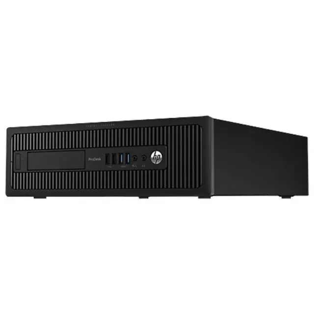 Alt view image 2 of 4 - HP ProDesk 600 G1Small Form Factor Intel Core i5-4590 3.3 GHz up to 3.70 GHz 8 GB 128 GB SATA SSD Intel HD Graphics 4000 Windows 11 Pro Desktop, Black - C8T89AV