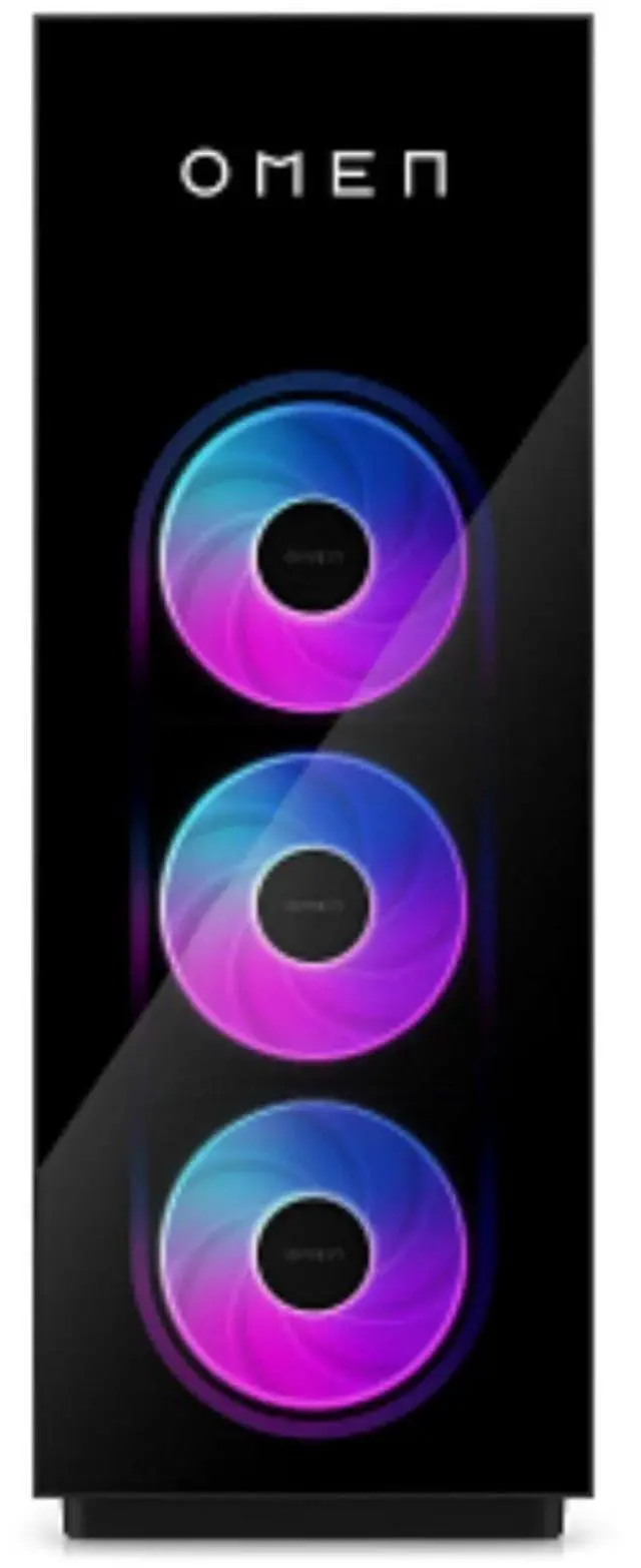 Main image of HP OMEN MAX 45L GT23-0000M AMD Ryzen 7 9700X 3.8 GHz up to 5.5 GHz Kingston FURY 32 GB 1 TB SSD NVIDIA GeForce RTX 5090 Graphics Windows 11 Home Gaming Desktop, Black - BQ3V9AV-V032
