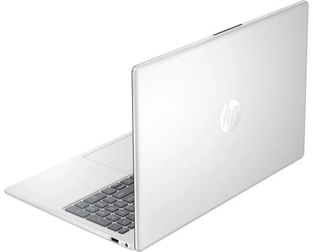 Alt view image 4 of 6 - HP 15-fd0016ca 15.6" FHD Intel Processor N100 0.7 GHz up to 3.4 GHz 4GB DDR4 128GB UFS Intel UHD Graphics Windows 11 Home Laptop, Silver - B90VWUA