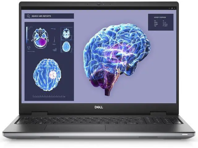 Main image of Dell Mobile Precision 7680 16" FHD+ Intel Core i9-13950HX vPro 2.2 GHz up to 5.5 GHz 32GB 512GB SSD Intel UHD Graphics Windows 11 Pro Laptop, Gray - 7680-i9-32-512
