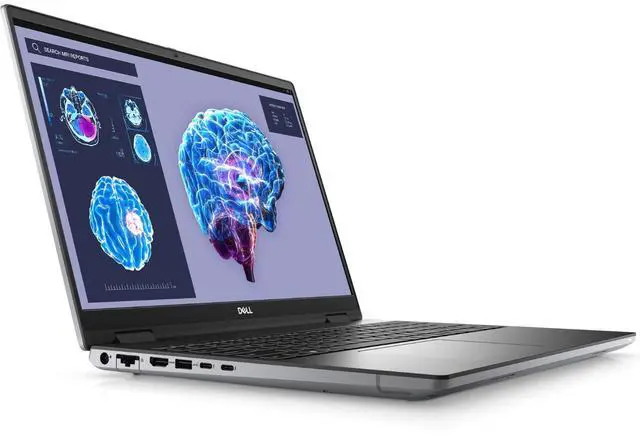 Alt view image 2 of 6 - Dell Mobile Precision 7680 16" FHD+ Intel Core i9-13950HX vPro 2.2 GHz up to 5.5 GHz 32GB 512GB SSD Intel UHD Graphics Windows 11 Pro Laptop, Gray - 7680-i9-32-512