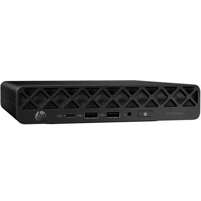Alt view image 4 of 4 - HP ProDesk 4 Mini G1i Intel Core Ultra 5 235T 2.2 GHz up to 5.0 GHz 16GB DDR5 256GB SSD Intel Graphics Windows 11 Pro Desktop, Black - D8KL3EC