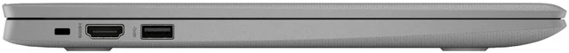 Alt view image 6 of 6 - HP Chromebook 14a-ne0047nr 14" Intel Celeron N4120 1.1 GHz up to 2.6 GHz 4GB 64GB eMMC Intel UHD Graphics 600 Chrome OS, Grey, B Grade - 772X9UA