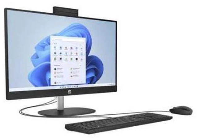 Alt view image 2 of 3 - HP 27-CR1000I 27" FHD IPS Touch Intel Ultra 7 155U 1.2 GHz up to 4.8 GHz 32GB Intel Graphics Windows 11 Pro All-in-One Desktop Black - 9A8H1AV-V049