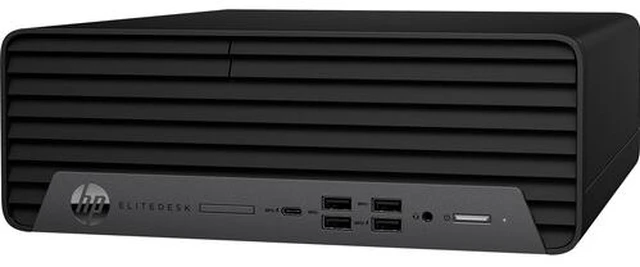 Alt view image 3 of 3 - HP EliteDesk 800 G6 AMD Ryzen 7 PRO 4750G 3.6 GHz up to 4.4 GHz 16GB DDR4 512GB SSD AMD Radeon Graphics Windows 11 Pro Desktop, Black, Minor Scratches and Dents - 28R67UT