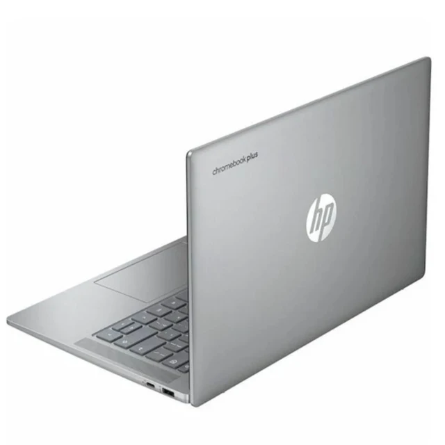 Alt view image 4 of 4 - HP 14a-nf0000 14" FHD Intel Core i3-N305 1.8 GHz up to 3.8 GHz 8 GB 128 GB SSD Intel UHD Graphics ChromeOS Chromebook, Gray - A2MQ1AV-I050