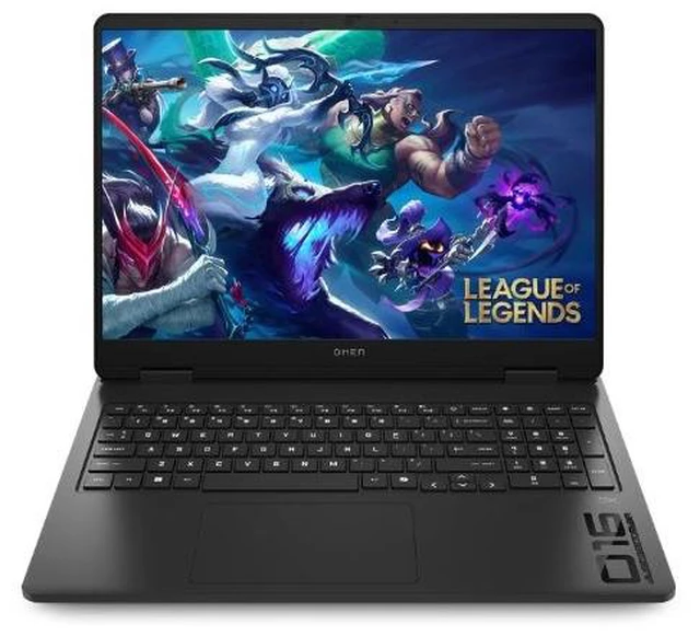 Main image of HP OMEN Slim 16t-an000 16" WQXGA IPS 240Hz Intel Core Ultra 5 225H 1.7 GHz up to 4.9 GHz 24GB DDR5 512GB SSD NVIDIA GeForce RTX 5050 Laptop GPU Windows 11 Home Gaming Laptop, Black - A57W3AV-I010