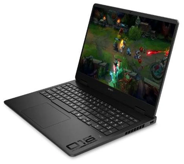 Alt view image 2 of 5 - HP OMEN Slim 16t-an000 16" WQXGA IPS 240Hz Intel Core Ultra 7 255H 2.0 GHz up to 5.1 GHz 32GB DDR5 1TB SSD NVIDIA GeForce RTX 5070 + Intel Arc 140T Windows 11 Home Gaming Laptop, Black - A57WPAV-I010