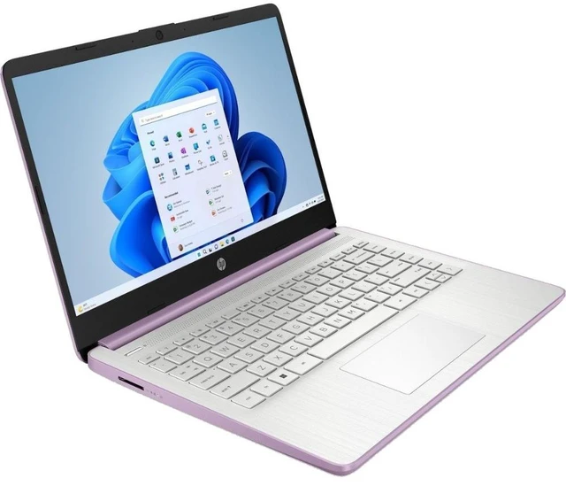 Alt view image 2 of 3 - HP 14-dq3240nr 14" Touchscreen Intel Celeron N4500 1.1GHz up to 2.8 GHz 4GB DDR4 64 GB SSD Intel UHD Graphics Windows 11 Home Laptop, Pink - B8SW2UA-I010