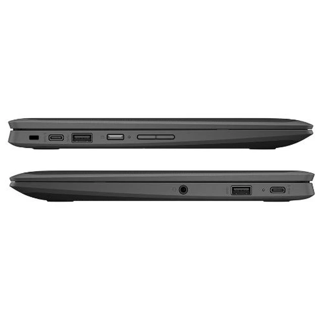 Alt view image 5 of 5 - HP Fortis X360 G3 Chromebook 11.6" IPS Touch Intel Celeron N5100 1.1 GHz up to 2.8 GHz 4GB 32GB eMMC Intel UHD ChromeOS, Black, Minor Scratches and Dents - 5R222ES-I010
